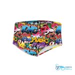 مایو شنا Tucson Brief Multicolor Yellow